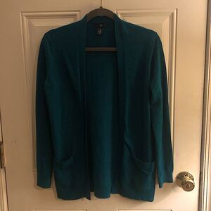 Gap Tealish Blue Cardigan